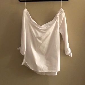 Off the shoulder blouse